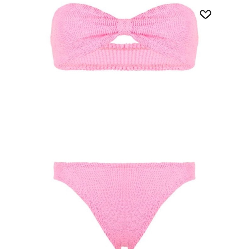 Hunza G light pink bikini